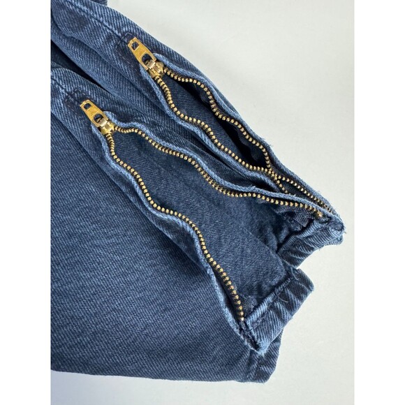 Vintage Guess Jeans by Georges Marciano Women 30 Washed Blue High Rise Tapered - Picture 10 of 16
